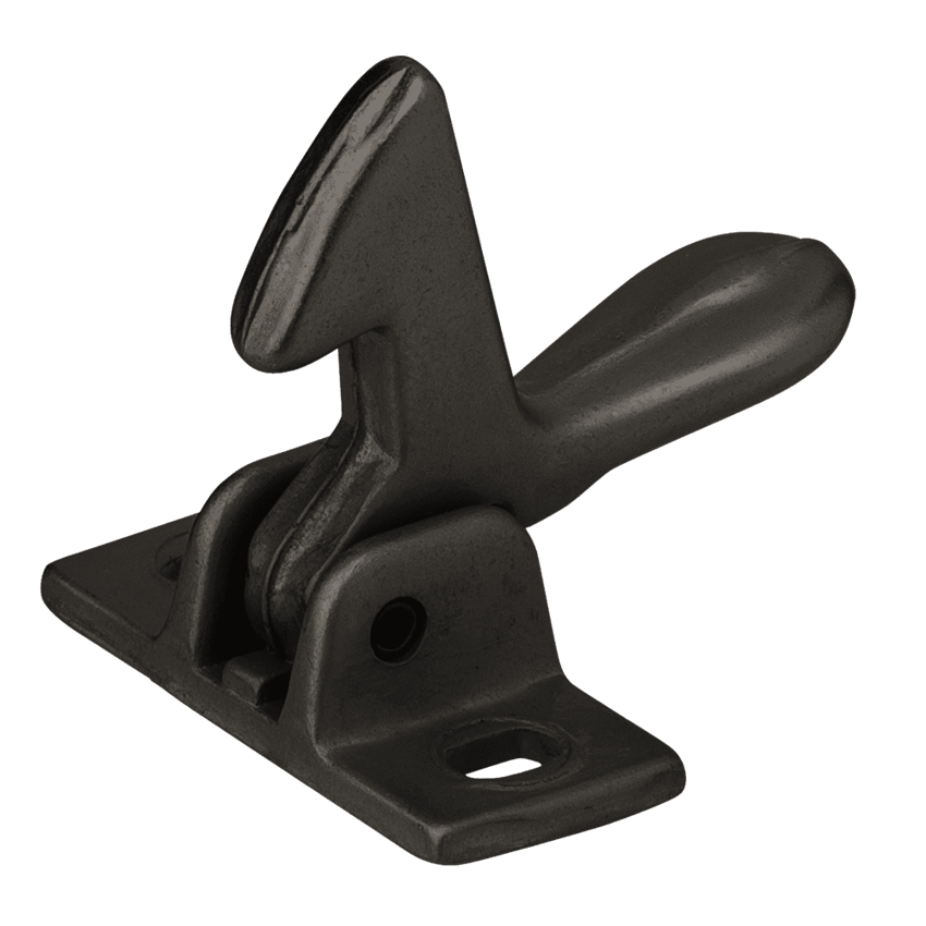 detail image for IVES 2ABLK Aluminum Elbow Catch - Black