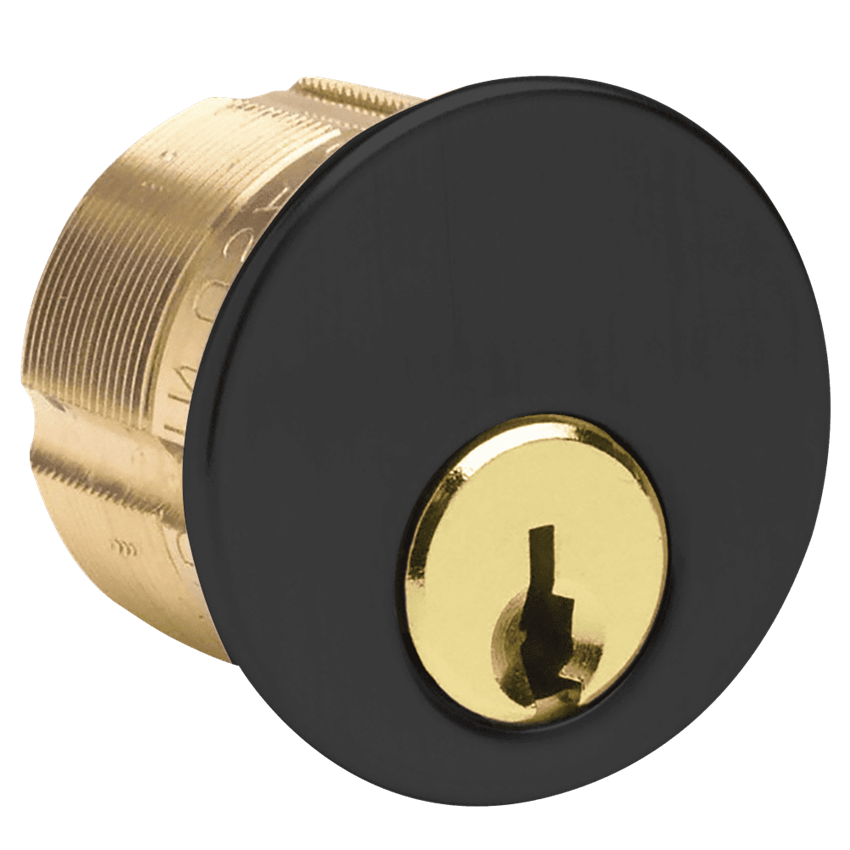 detail image for Kawneer 12-29 Mortise Cylinder Only for Cylinder Dogging - Black Finish