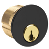 Kawneer 12-29 Mortise Cylinder Only for Cylinder Dogging - Black Finish