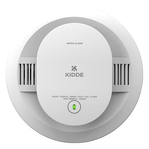 detail image for Kidde 210033081 Kidde Hard-wired Smoke Alarm with AA Battery Backup