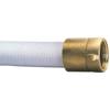 L & J 112NST50SJ 50' X 1-1/2" Firetech Single Jacket Nst Fire Hose, Brass Couplings 
