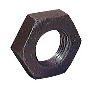 L & J B081 Lock Nut, 3/8", Black