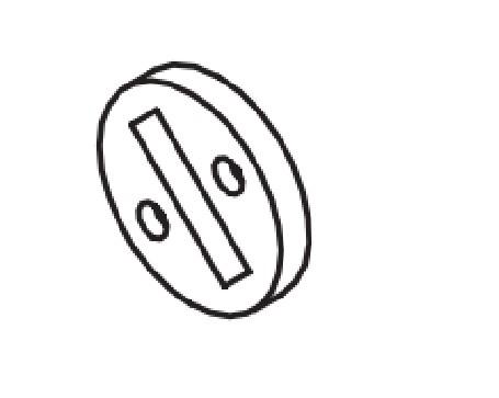 detail image for Mul-T-Lock PCY-CT-DISCRIM Actuating Disk for Rim Cylinder