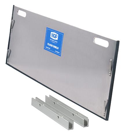 detail image for National Guard Products FS22-36" Flood Shield for Doors, Anodized Aluminium Housing, 24" Height with 22" Flood Protection, 36" Length