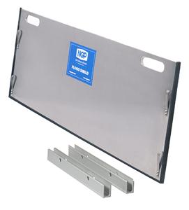 National Guard Products FS22-36" Flood Shield for Doors, Anodized Aluminium Housing, 24" Height with 22" Flood Protection, 36" Length