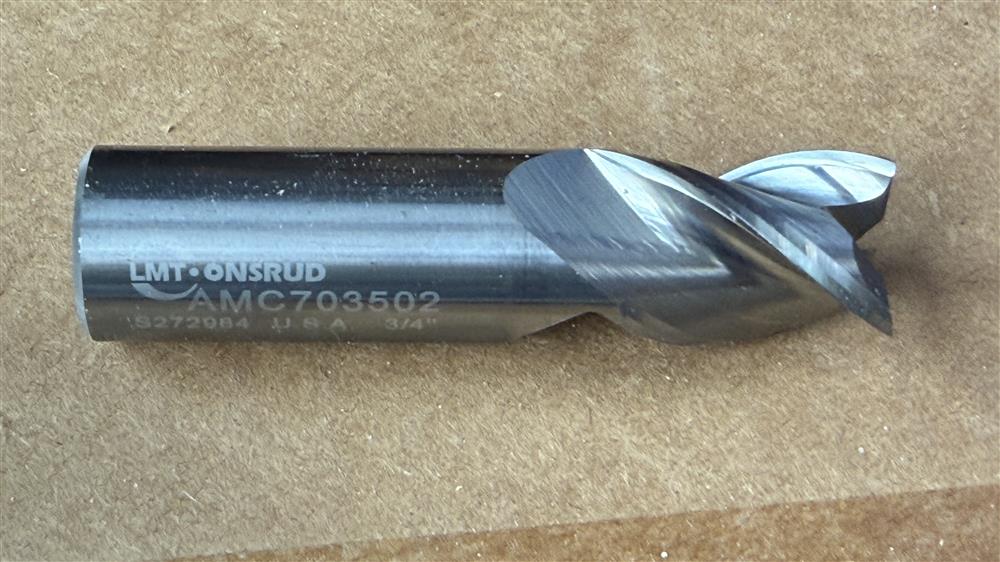 detail image for Onsrud AMC703502 Aluminum Finisher End Mill Solid Carbide Router