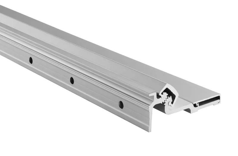 detail image for Pemko CFS83HD1-M PemKonnect Heavy Duty Grade 1 Full Surface Continuous Geared Hinge, 83" Length, Clear Anodized