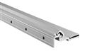 Pemko CFS83HD1-M PemKonnect Heavy Duty Grade 1 Full Surface Continuous Geared Hinge, 83" Length, Clear Anodized