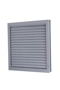 Pemko LV-FLG18X18 Fire Louvers 18" x 18", Grey