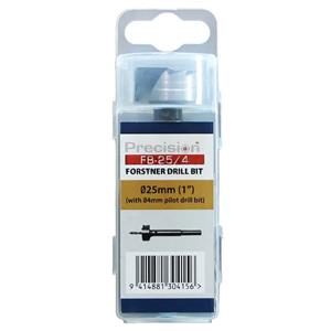 Precision Lock FB254 25mm Forstner Drill Bit with 4 mm Pilot Bit for PLS24PRO & PLS24PROXHD