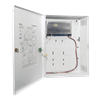 RCI DKPS-2A Power Supply, 110-220 VAC Input at 50/60Hz, 8 Outputs 12/24VDC at 2A, Selectable Fail Safe/Secure