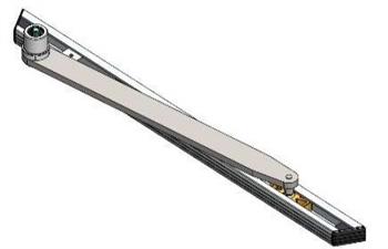 KM Systems 102-127816028 Slide Arm Assembly for 6100/8100 Closers, Clear