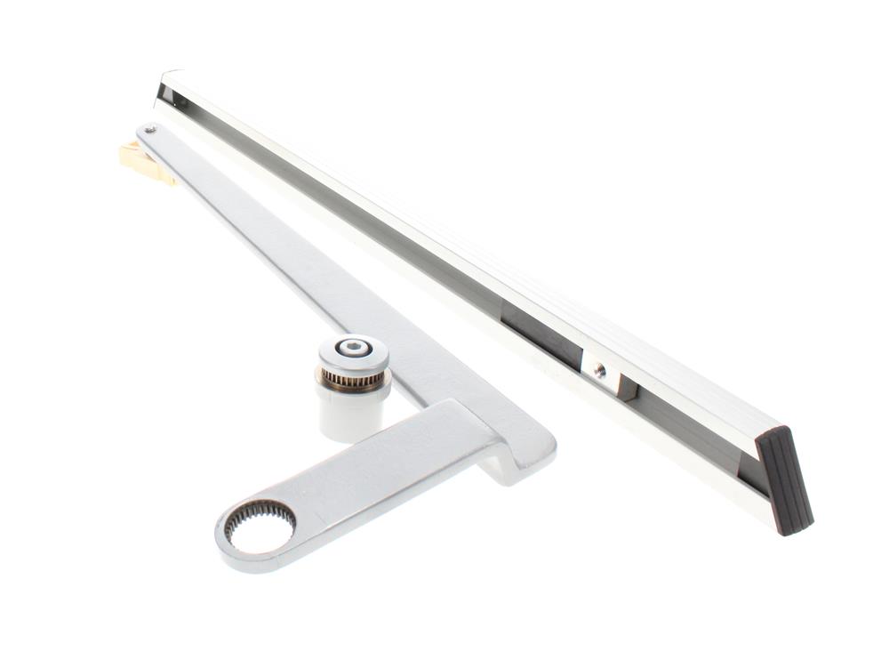 detail image for KM Systems 102-127816112 Offset Arm Assembly for 6100/8100 Closers, Right Handed, Black