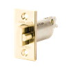 Schlage 12-100 605 B250 Series 2-3/8" Square Corner Deadlatch - Bright Brass