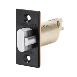 Schlage 12-100 622 Square Corner Deadlatch, 2 3/8" Backset, Flat Black Coated