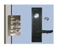 Securitech TEL-KDT-RS Key/DC Lever Trim Only w/o Anti-Pry Plate - Satin Stainless Steel