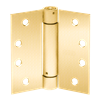 Stanley Security CB1960R 4-1/2X4-1/2 3 Three Knuckle Concealed Bearing Architectural Hinge, Standard Weight, 4-1/2" x 4-1/2", Square Corner, Bright Brass
