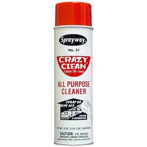 Brooks SW031EA Sprayway Crazy Clean All Purpose Cleaner - 19 oz