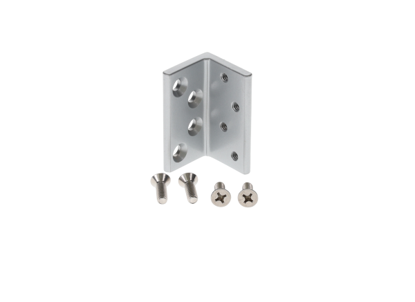 detail image for Glynn Johnson AJK90-SP28 90 Series Angle Jamb Bracket Kit, Aluminum