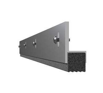 Krieger DB3 60 Cam Lift Automatic Door Bottom with Neoprene Seal 60" length