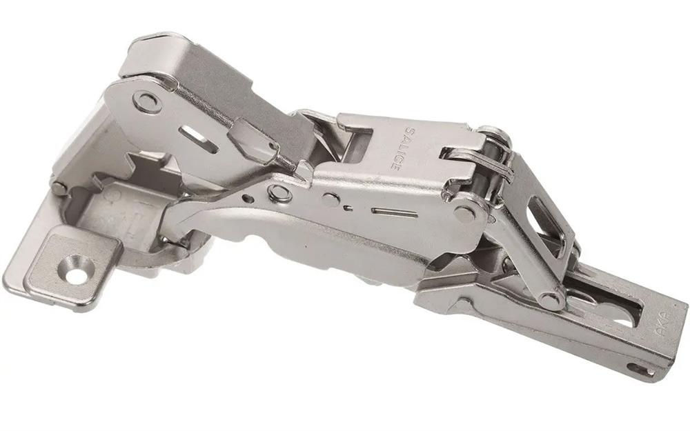 detail image for Salice America C2AKAE9 Silentia Series 200 Integrated Soft Close Full Overlay 155 Degree Hinge - C2AKAE9 with Boring Pattern: 48 x 6 mm