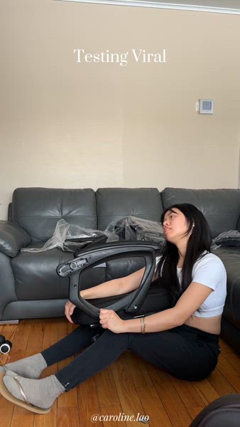 Testing viral product - ergonomic desk chair