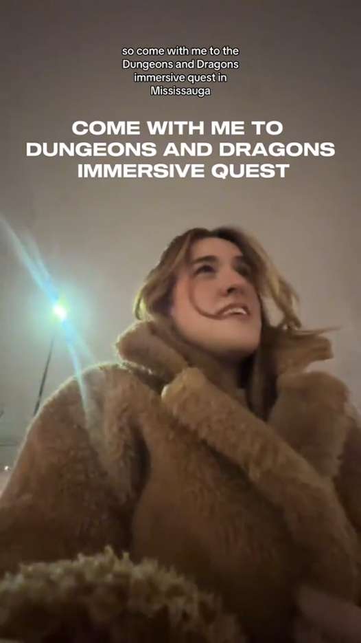 Dungeons and Dragons Immersive Quest Event