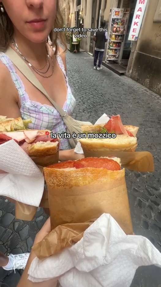 Italian Sandwich Shop - Rome