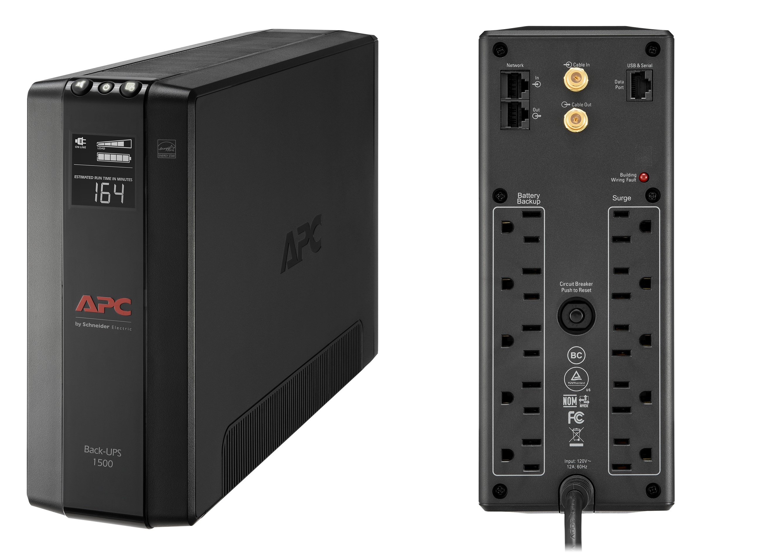 APC by Schneider Electric APC Back-UPS BX1500M | PC-Canada