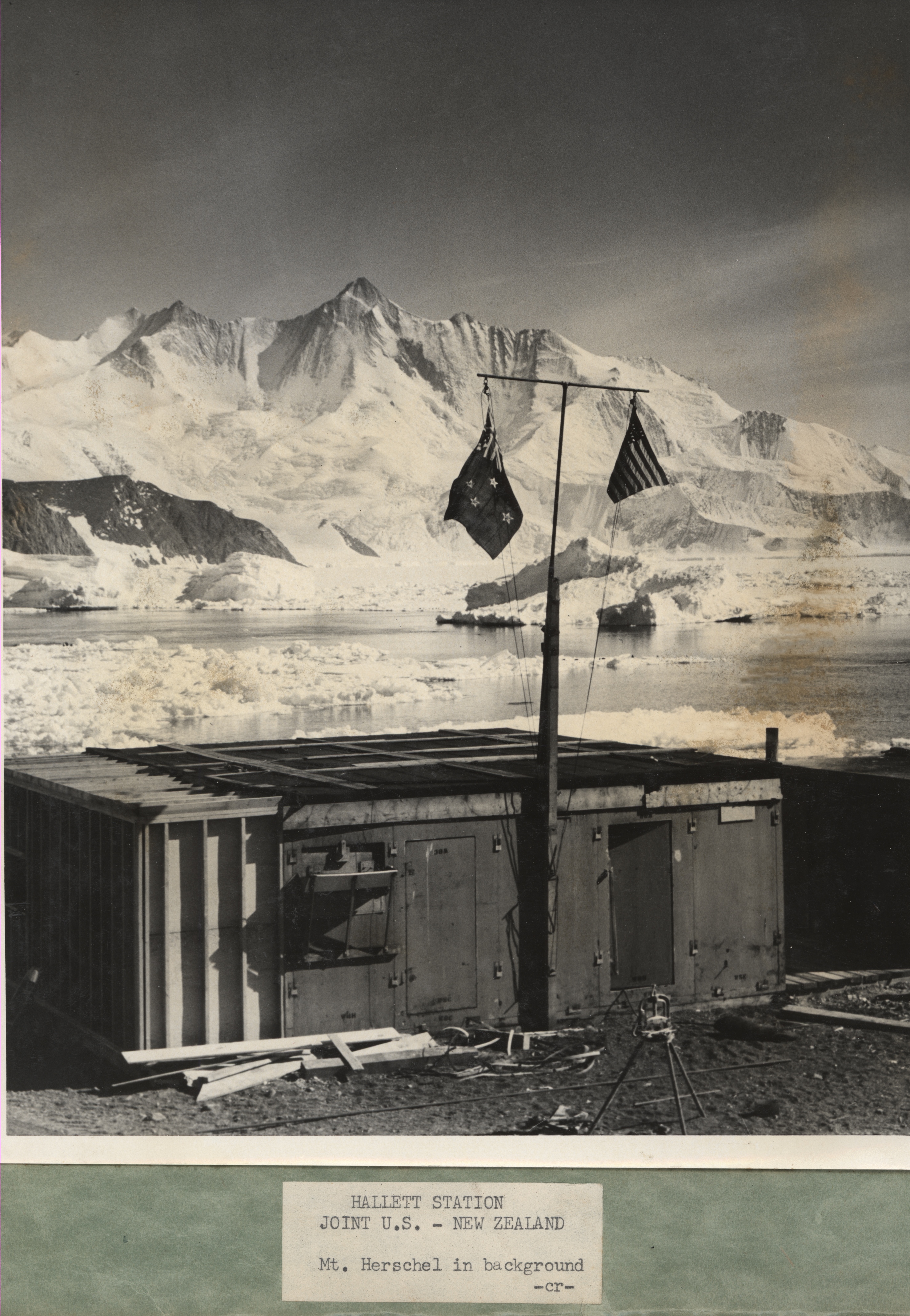 Hallett Station with Mt