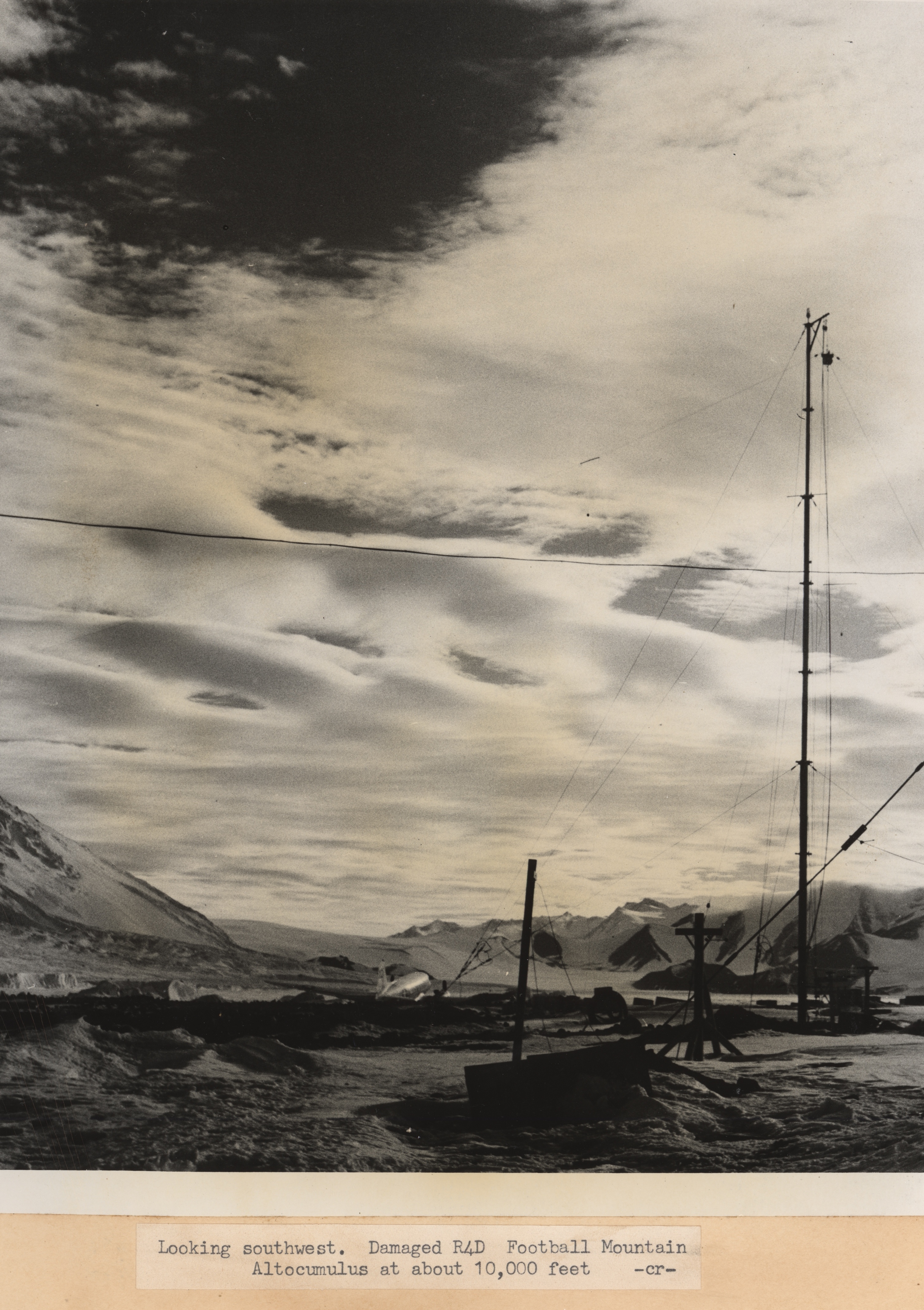 Looking south from the Cape Hallett camp