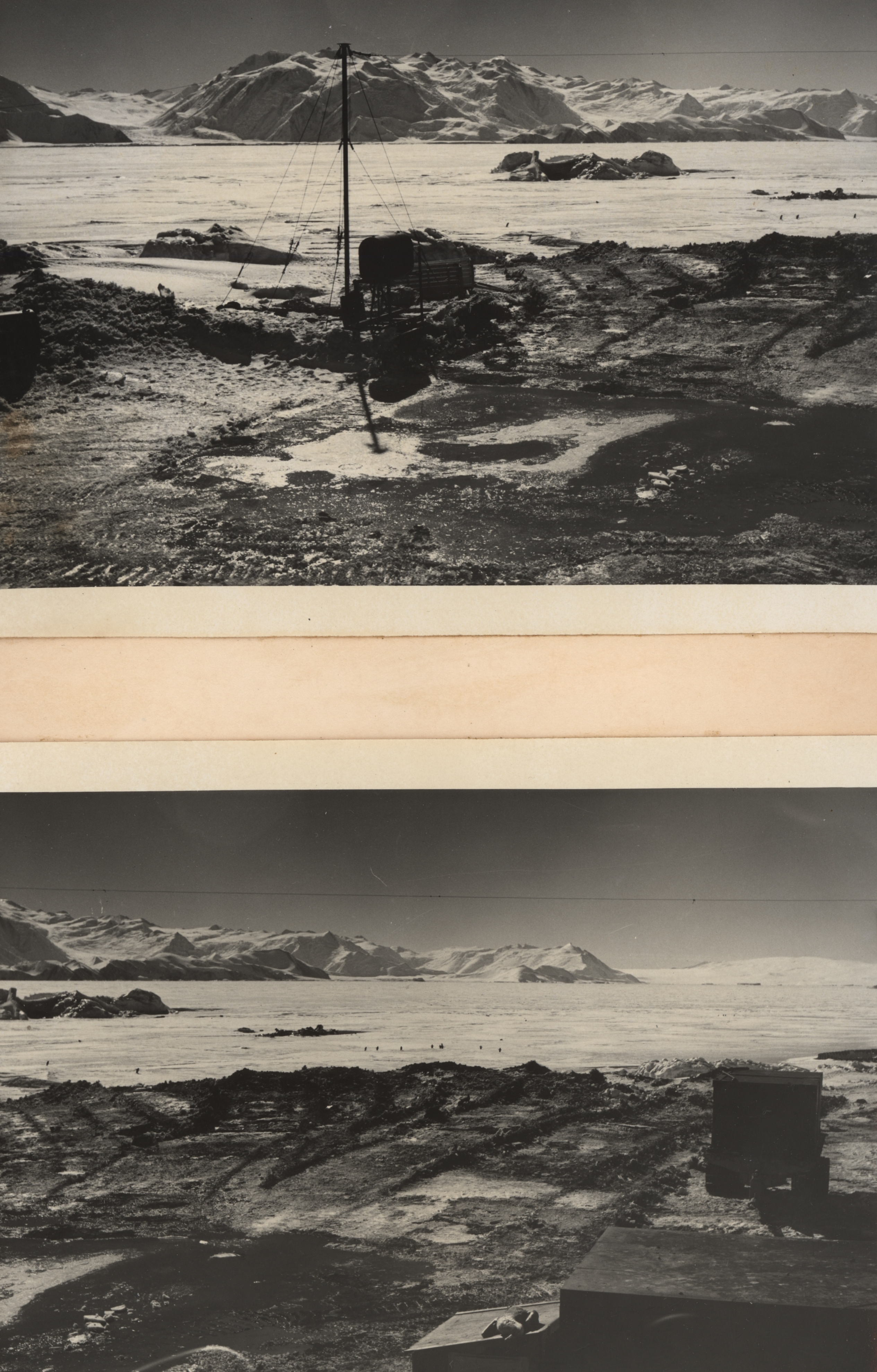 Looking northwest and thence to the north across Moubray Bay from the CapeHallett station