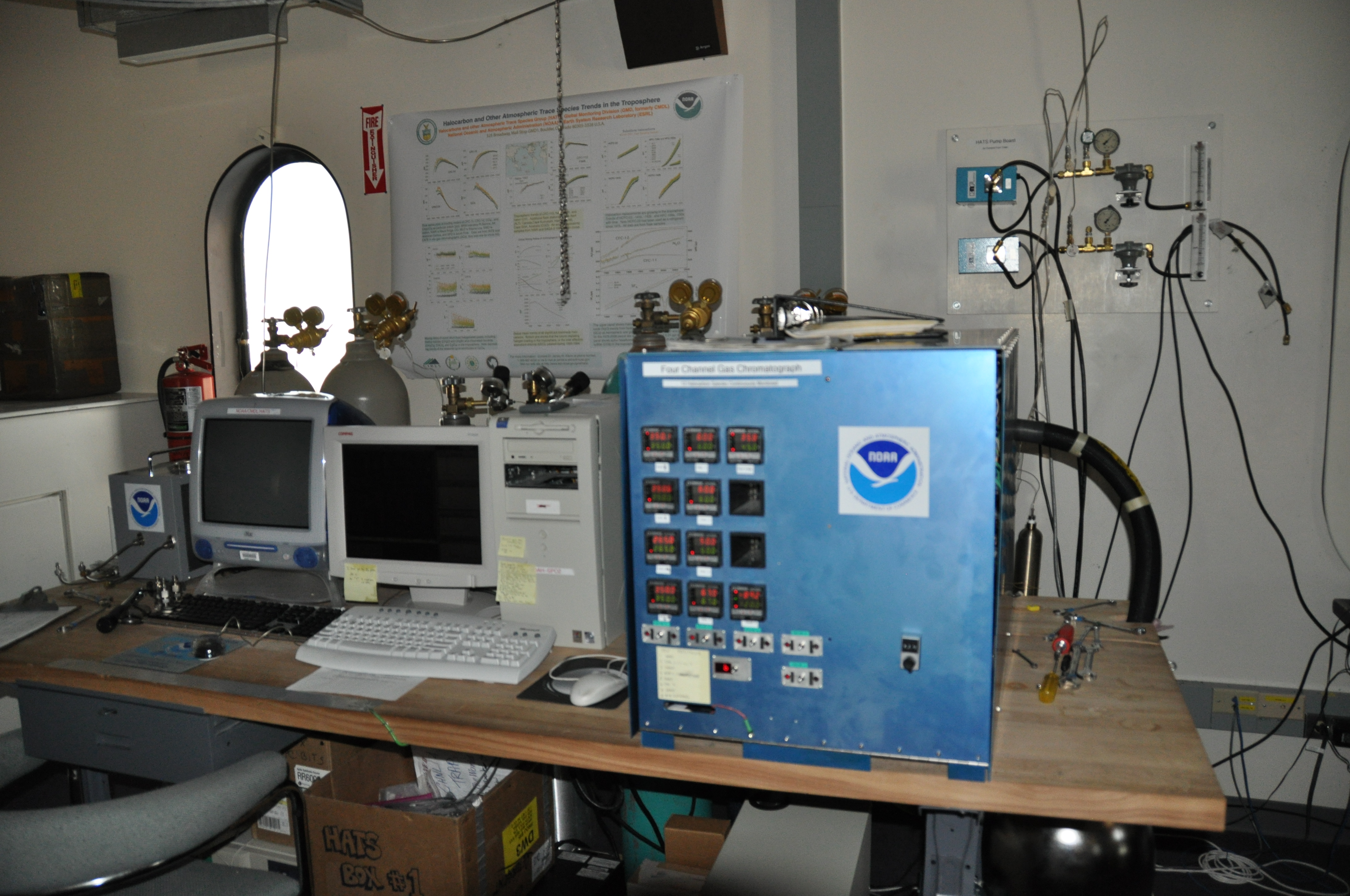 HATS sampler at the Atmospheric Research Observatory