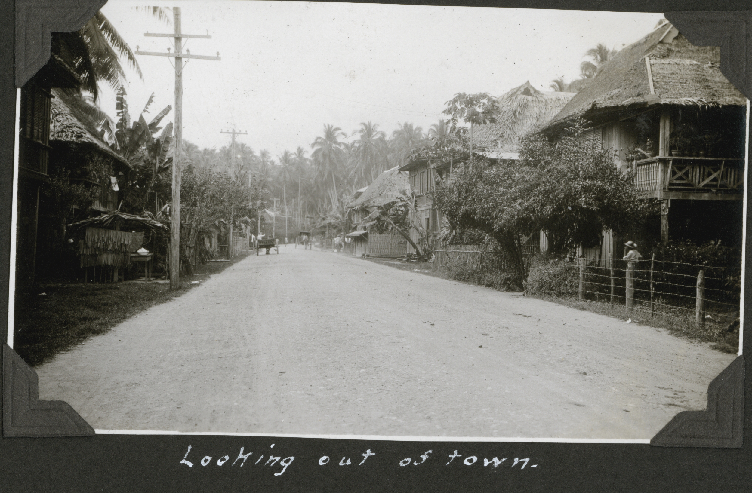 Looking out of town at the outskirts of Zamboanga