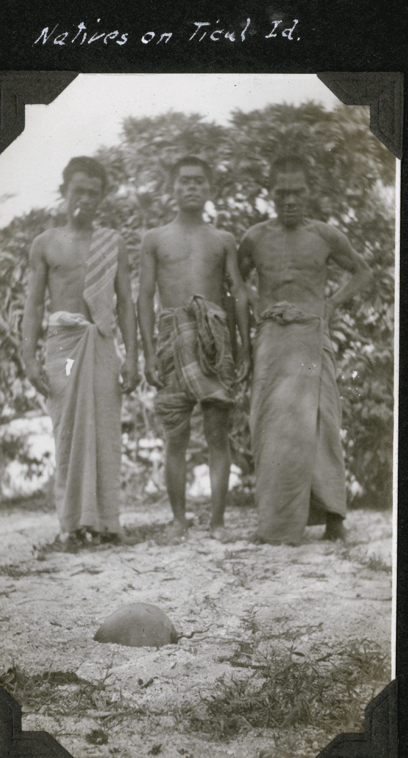 Natives on Ticul Island