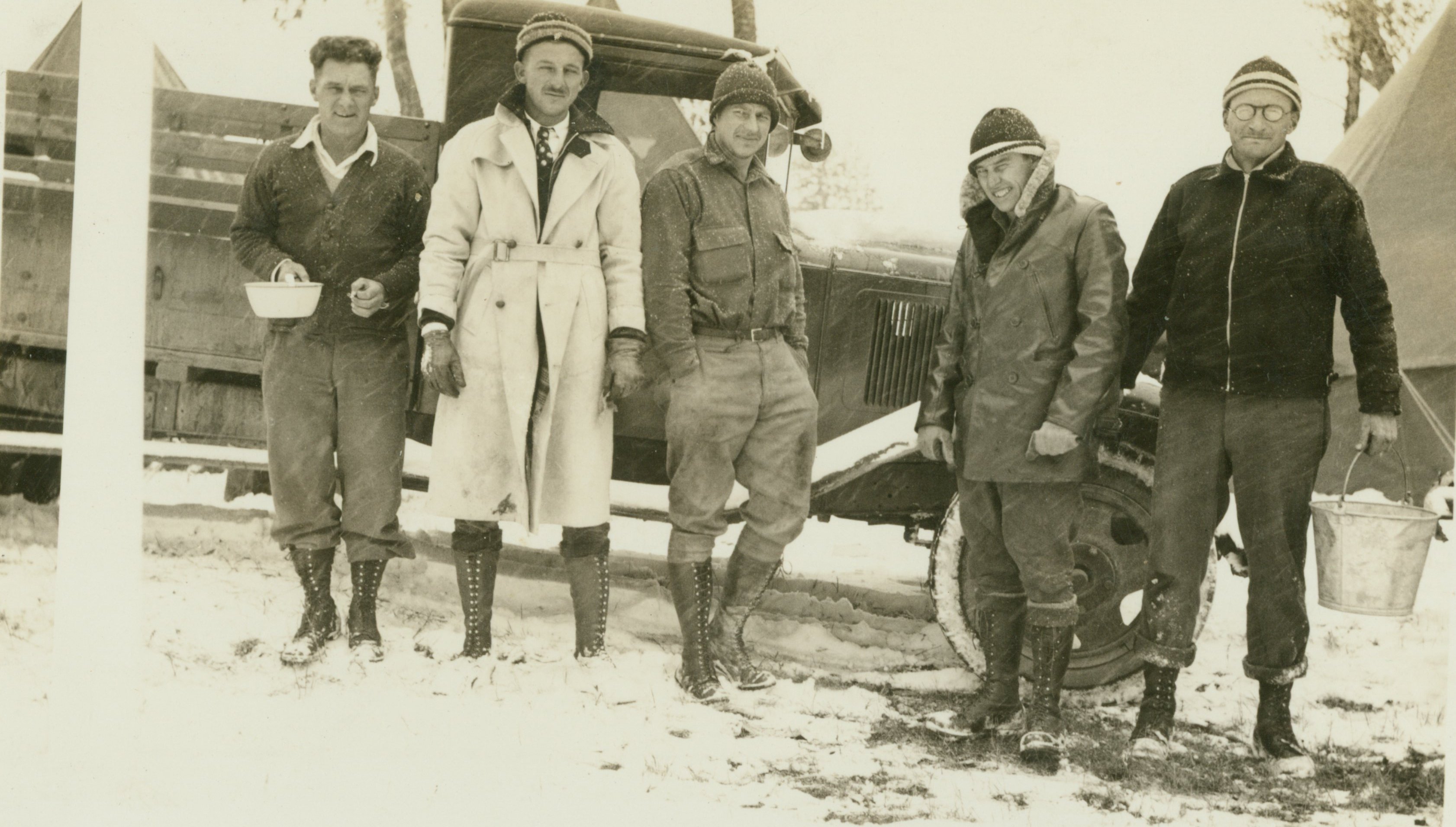 Rudy Kessler, Lou (for Louisiana), Henry Hottes, Jack Doherty, and BillHusemeyer