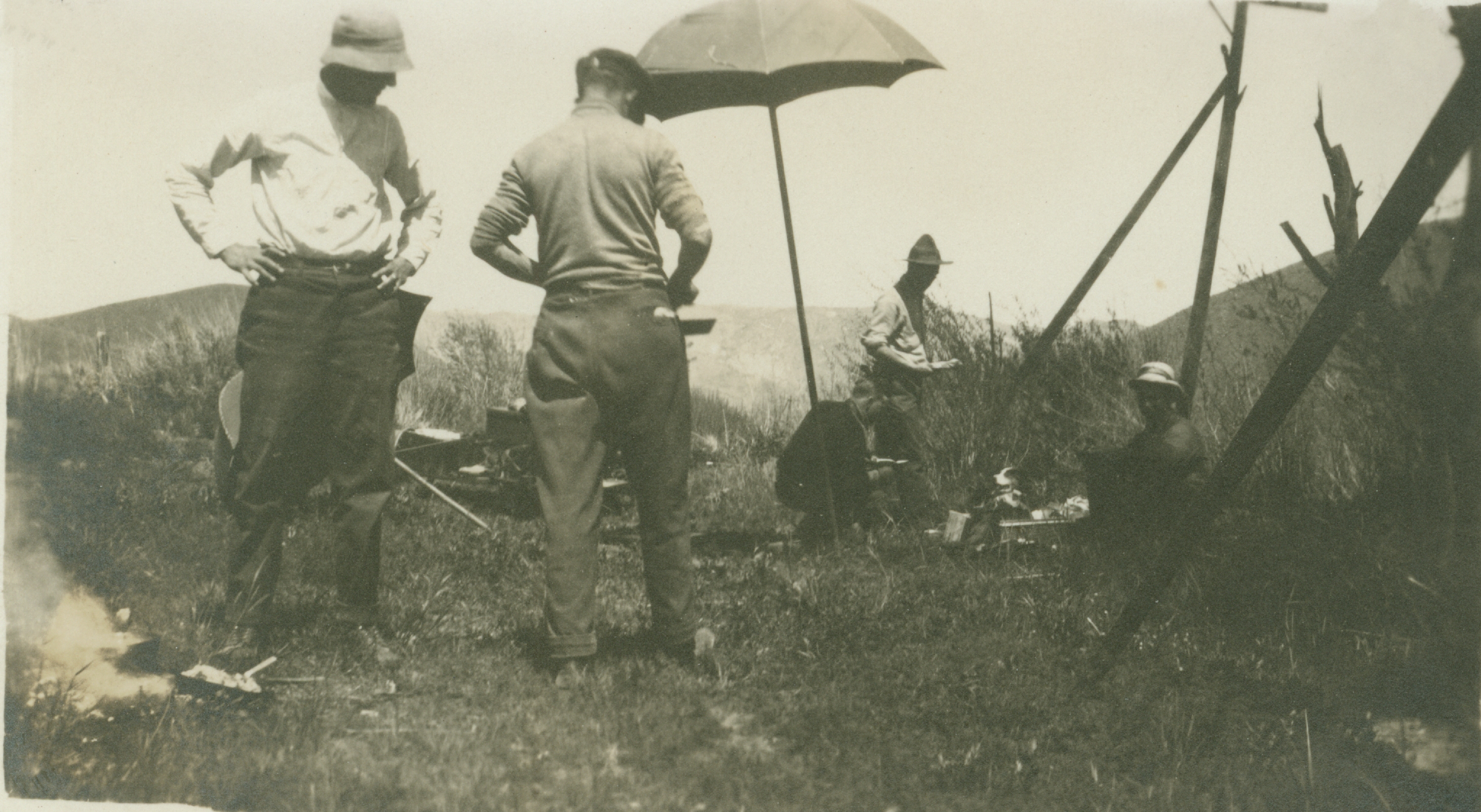 Level crew somewhere in Nevada