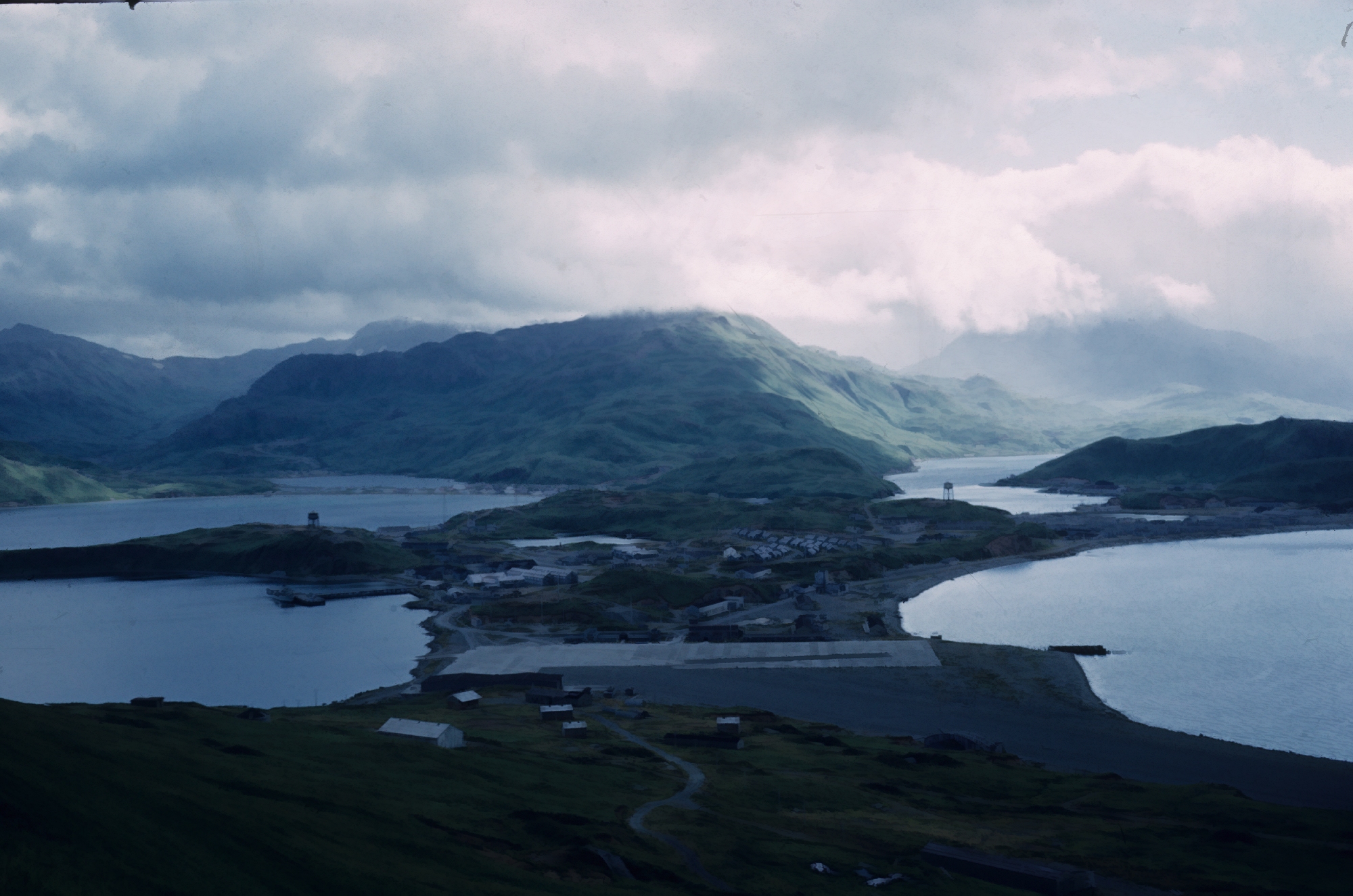 A view of the Army base