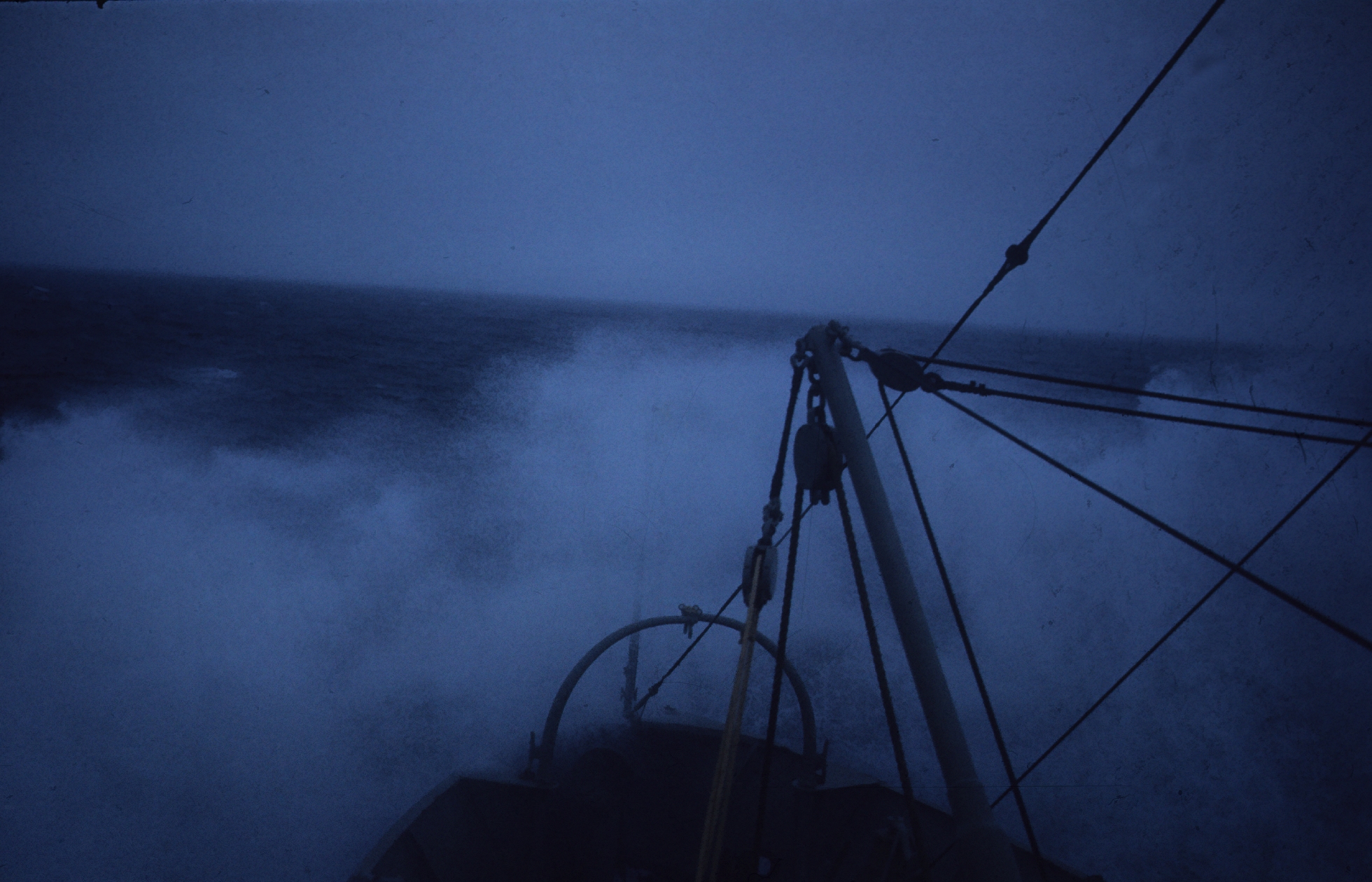 A stormy day on the Bering Sea