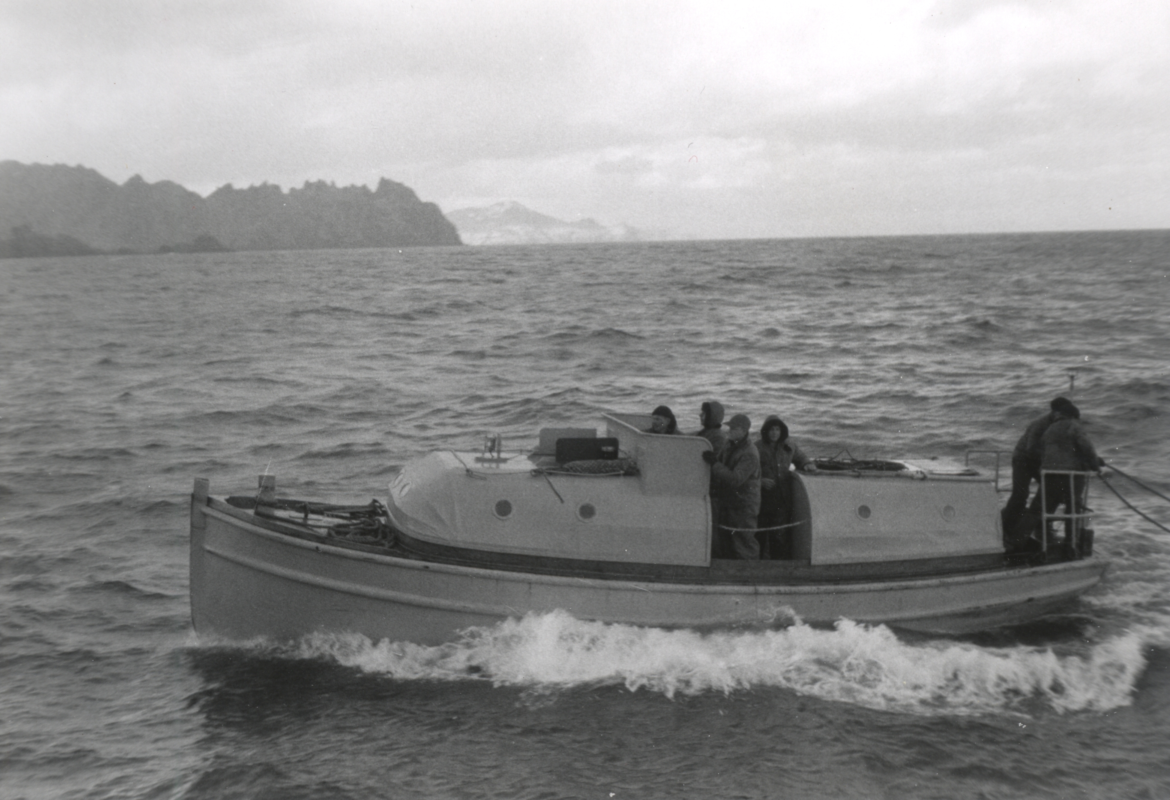 A survey launch off the PATHFINDER