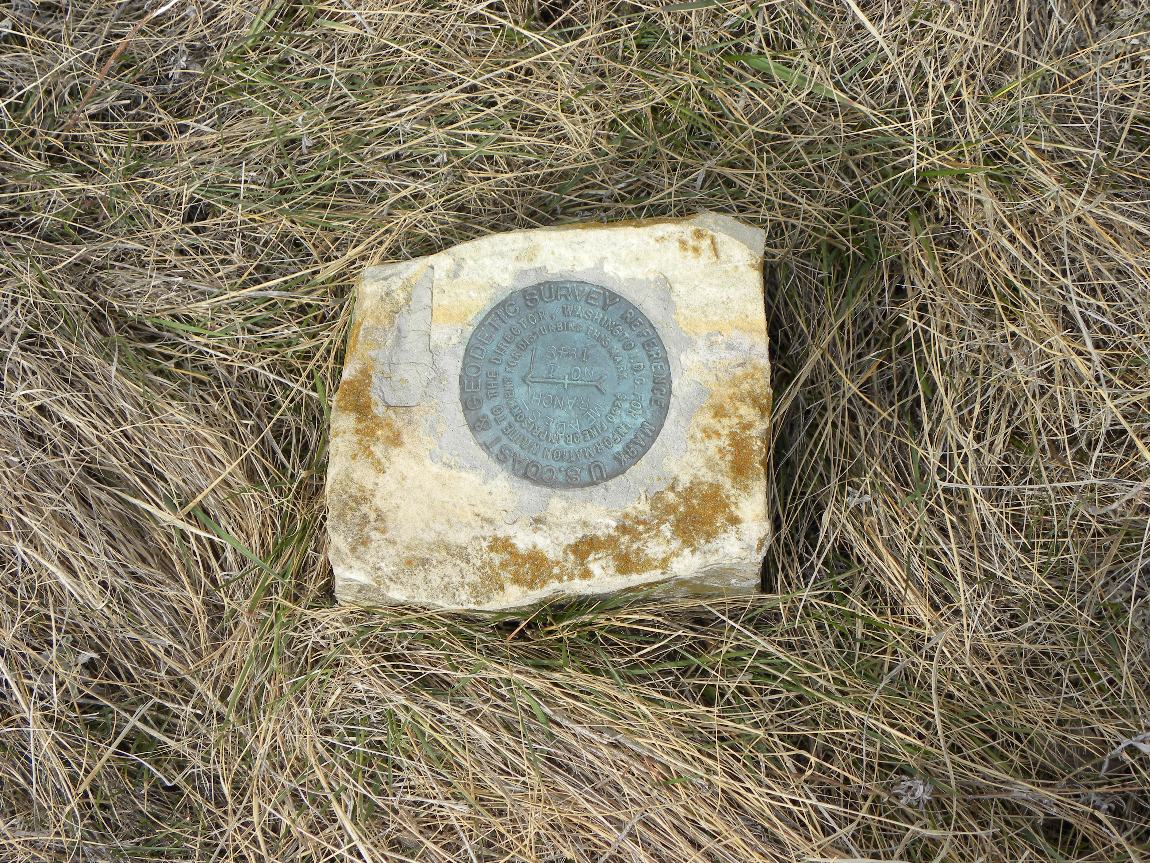 Meades Ranch Reference Mark No