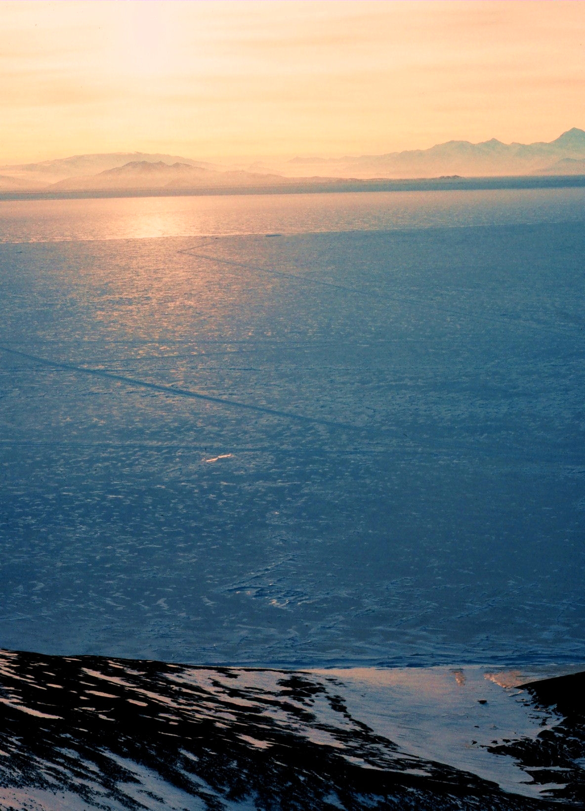 A view of the Royal Society Range from Observation Hill