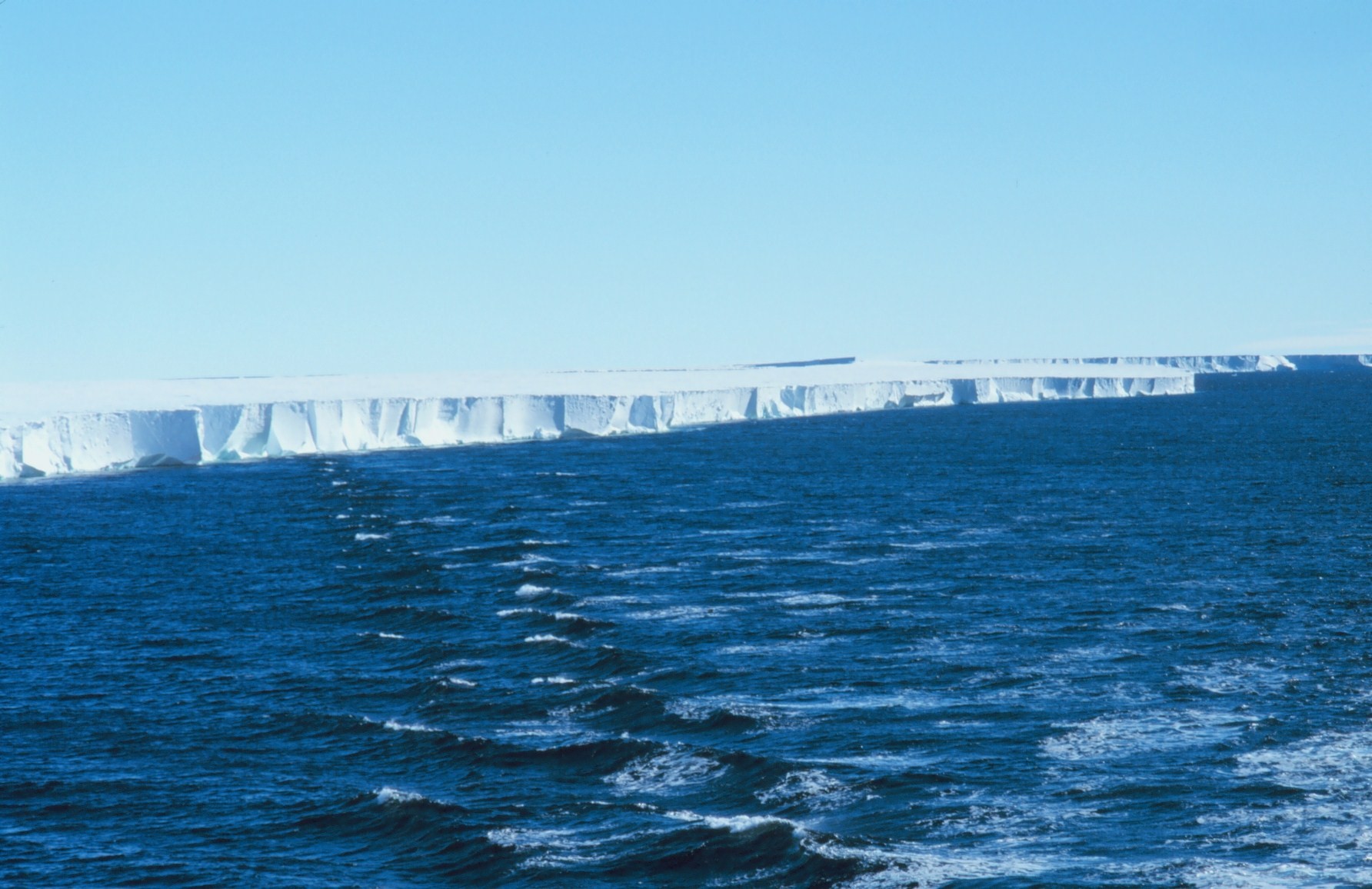 The Ross Ice Shelf from the NATHANIEL B