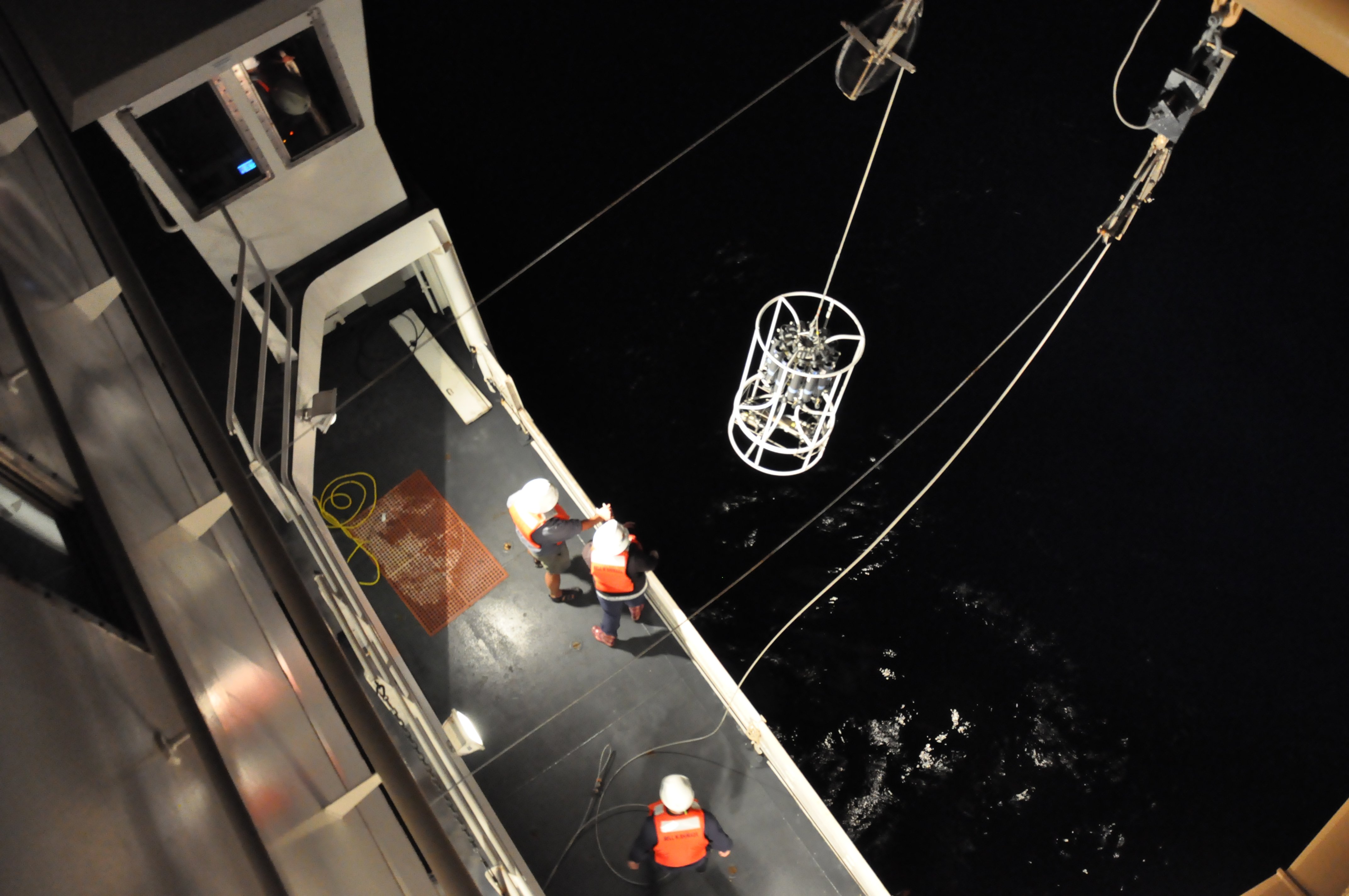 CTD operations off the BELL M