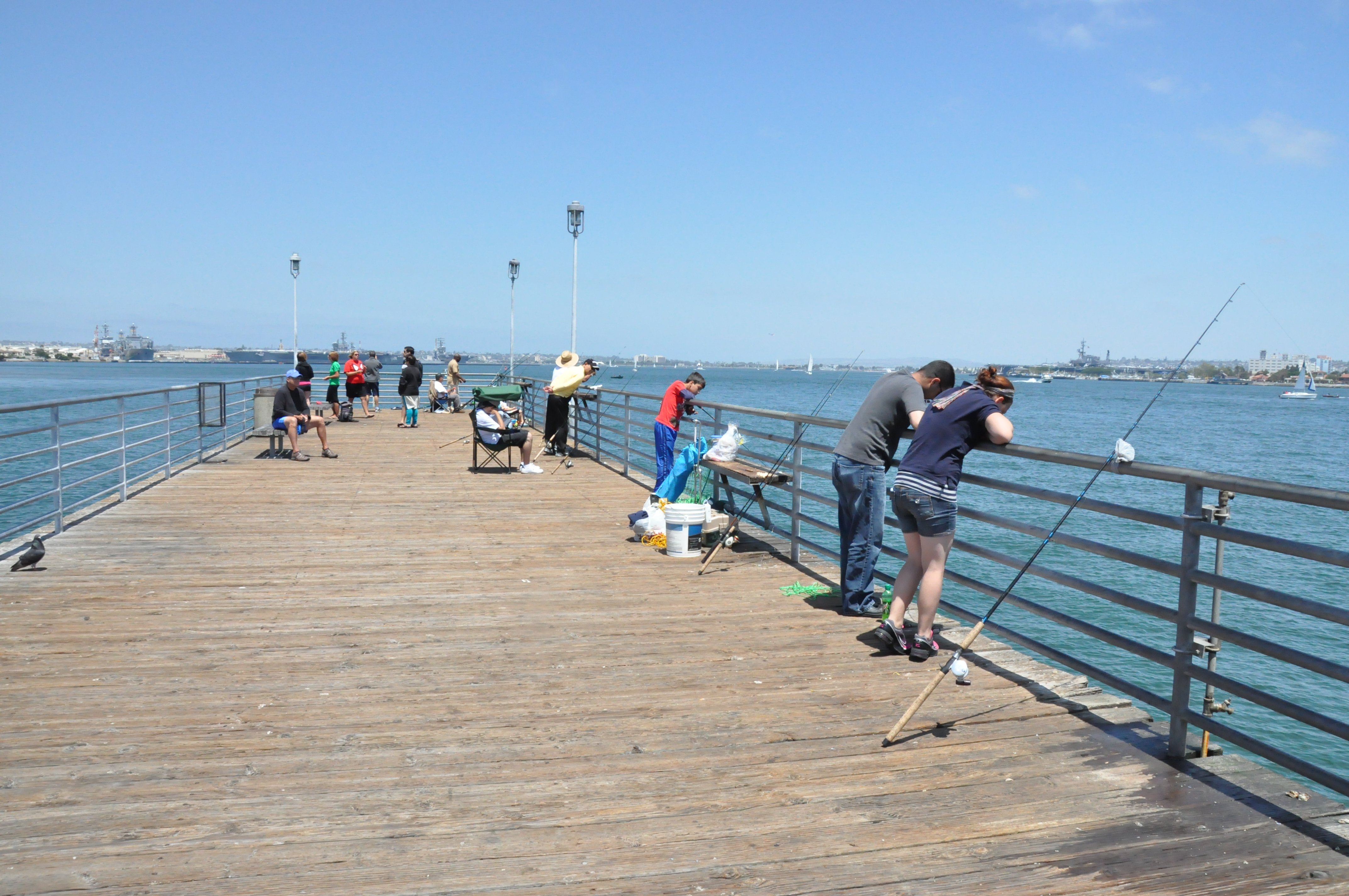 Ocean Beach recreational fishing pier