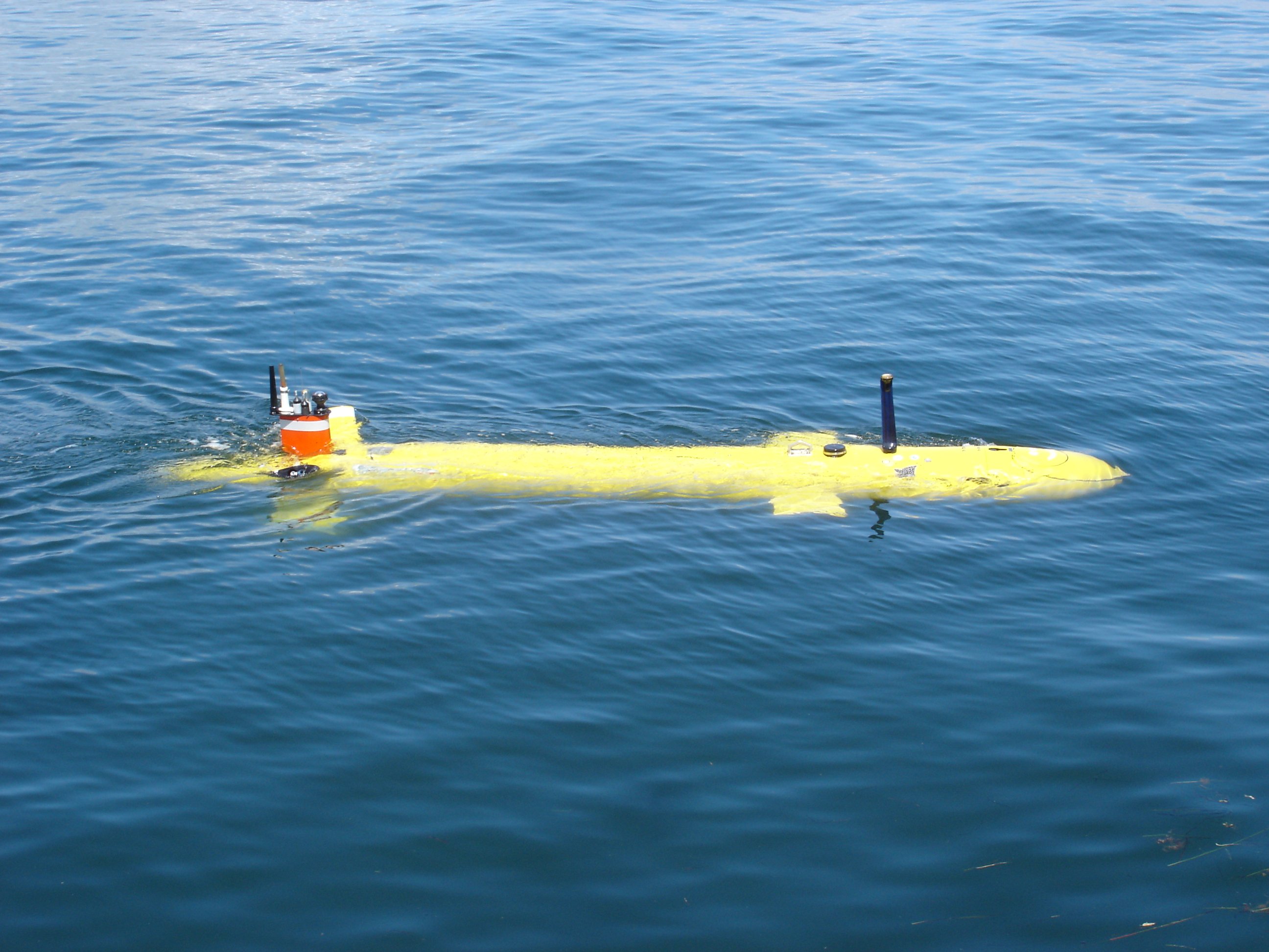 Testing the Eagle Ray AUV ( Autonomous underwater vehicle) from the NOAAShip HENRY BIGELOW