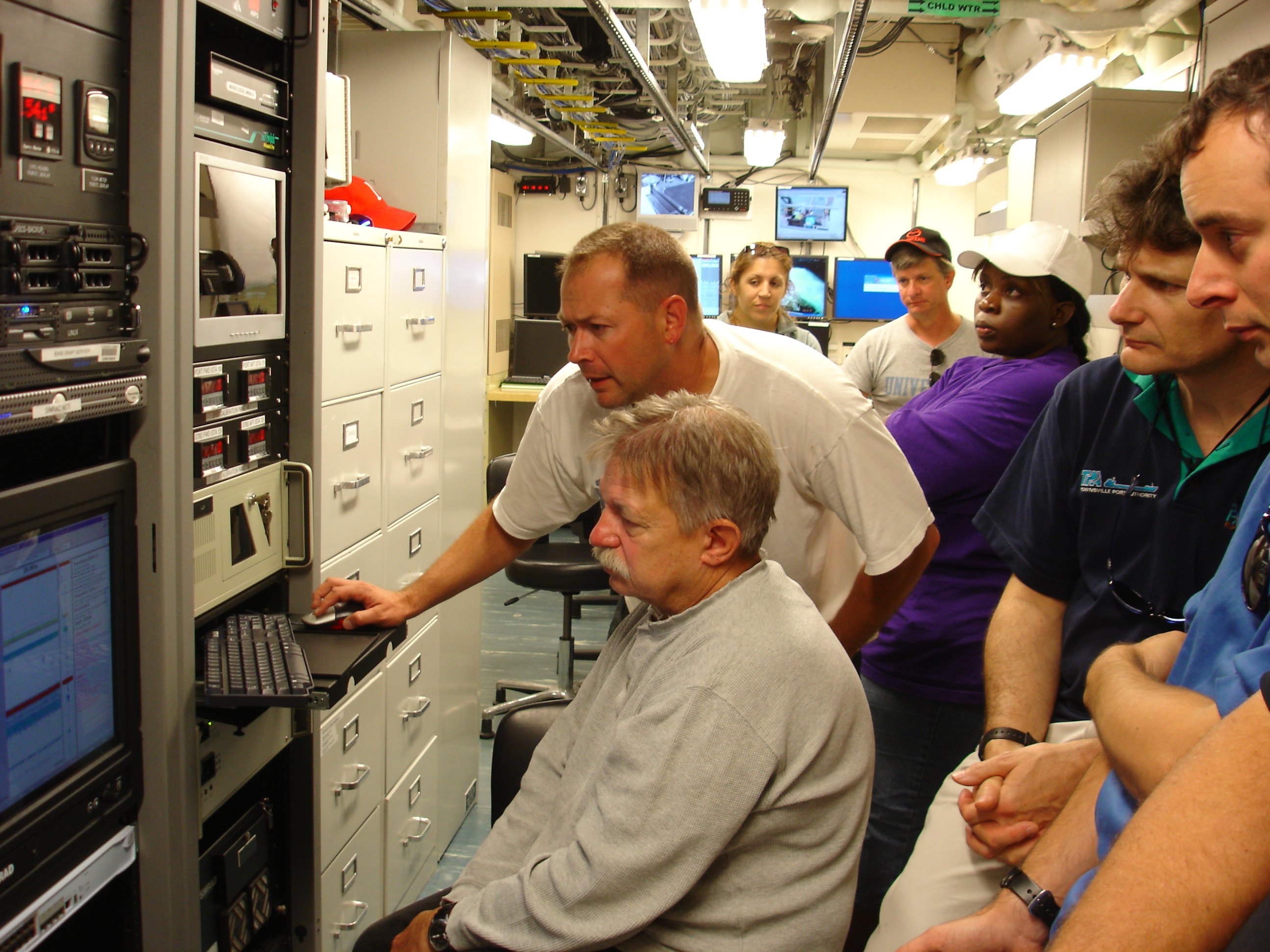 Acoustics laboratory on the HENRY BIGELOW