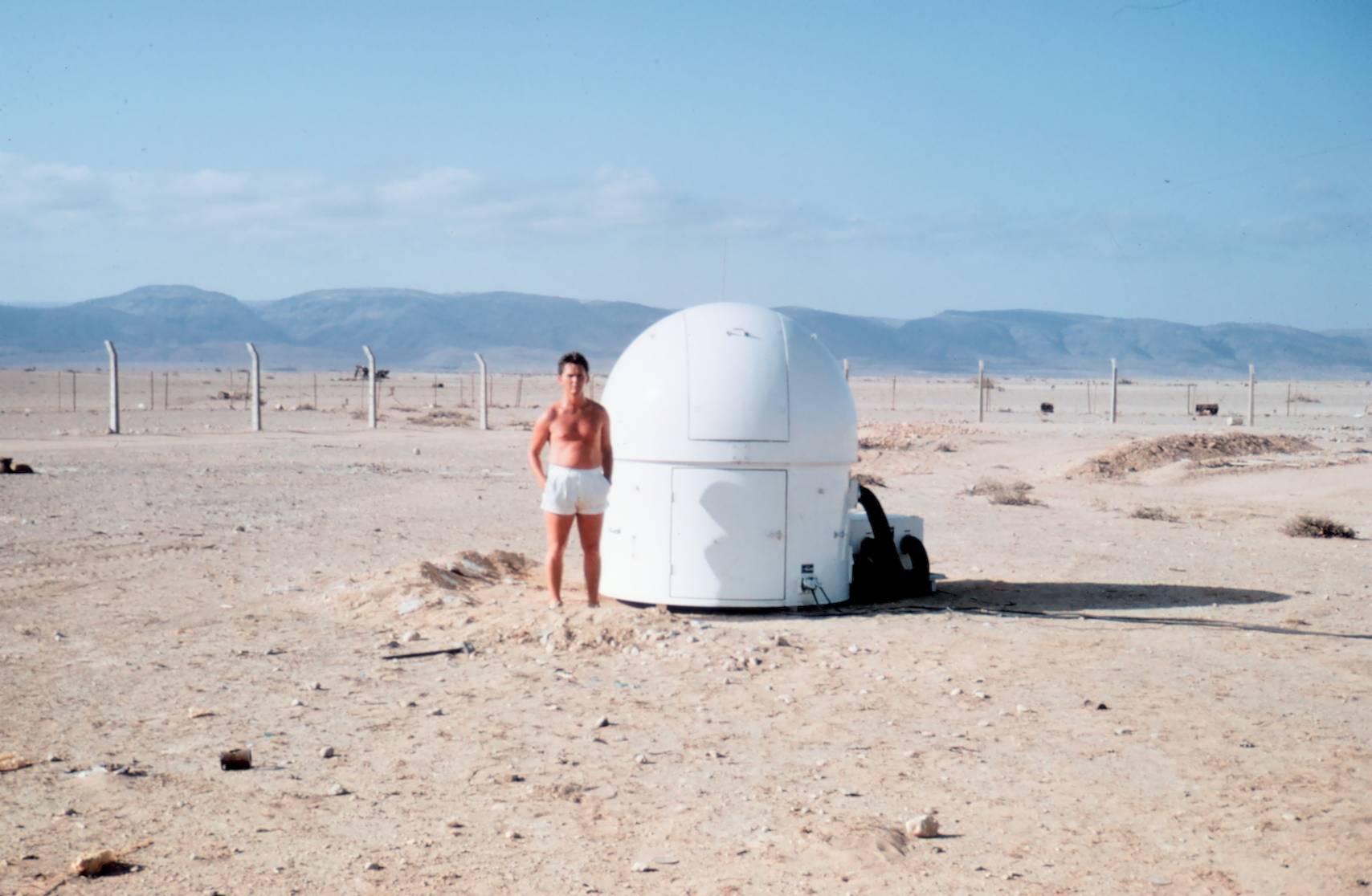 Picking up some rays in Oman near Salalah