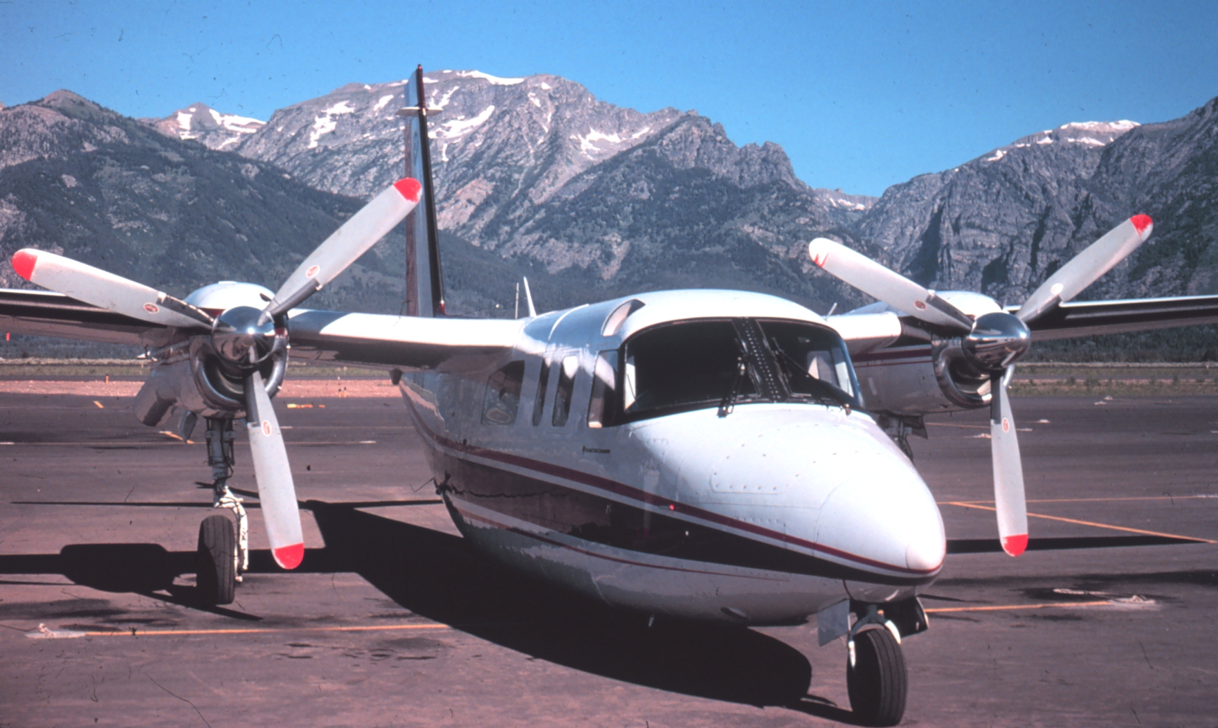 Rockwell Turbo Commander on the tarmac