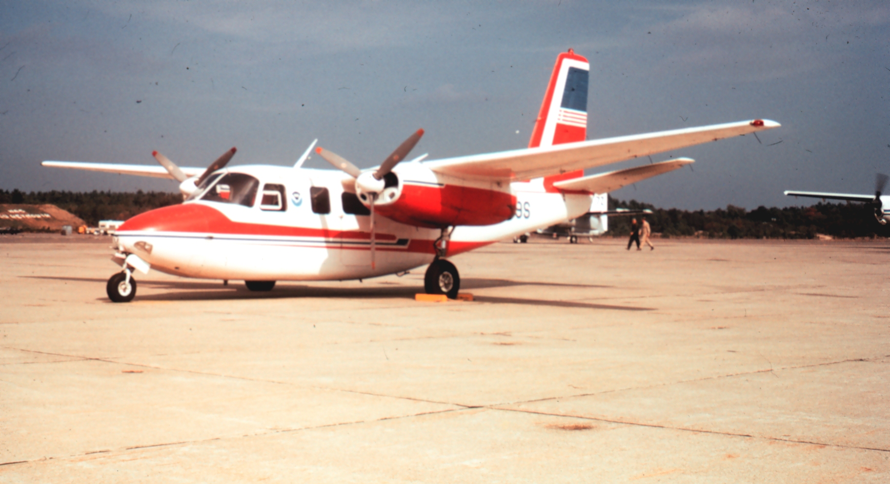 Rockwell turbo commander used for photogrammetry